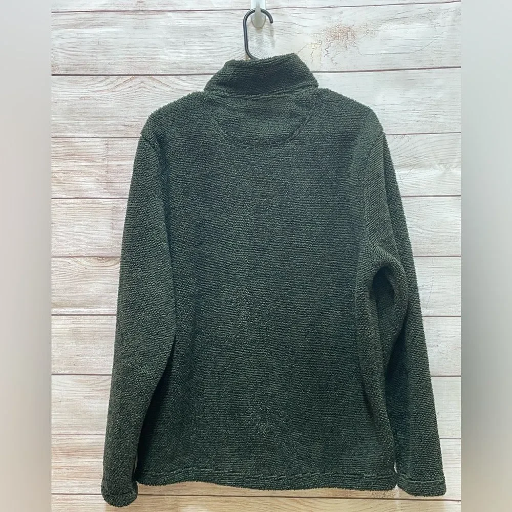 TELLURIDE‎ CLOTHING FLEECE PULLOVER IN GREEN